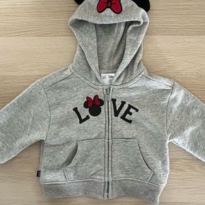 Gap Baby Minnie Mouse Zip Up with Ears